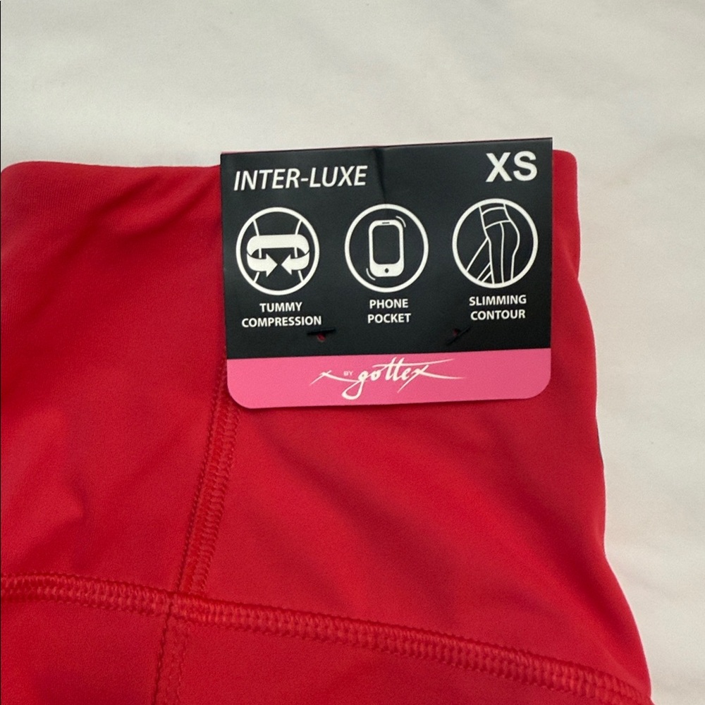 Gottex Peach Skin‎ Collection Vibrant Red Apparel - Picture 3 of 6